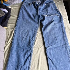Abercrombie & Fitch Relaxed Blue Jeans